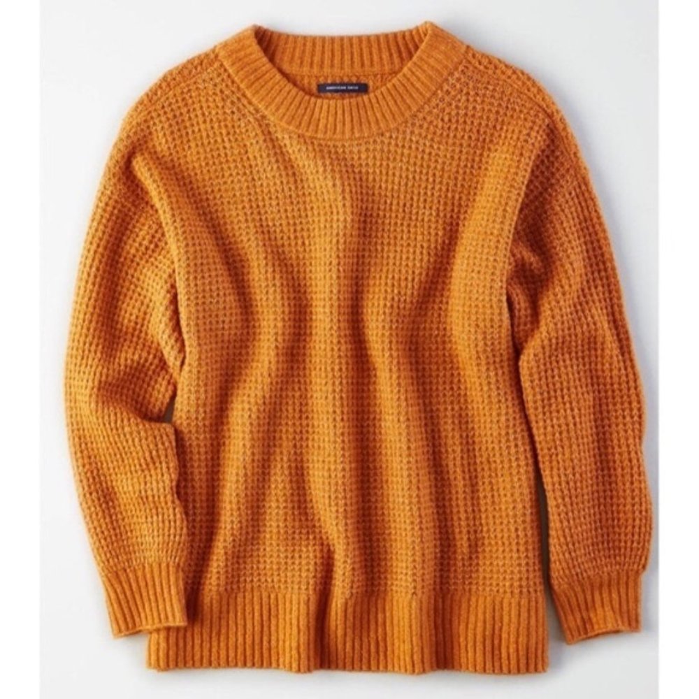 AE Oversized Cloudspun Waffle Knit Sweater